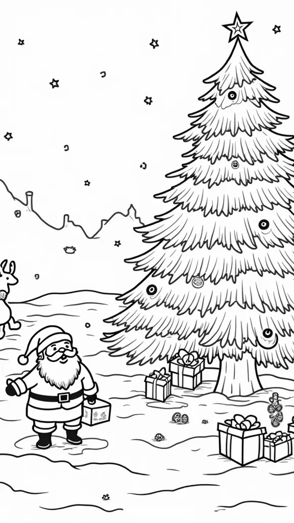 coloring pages chrismas